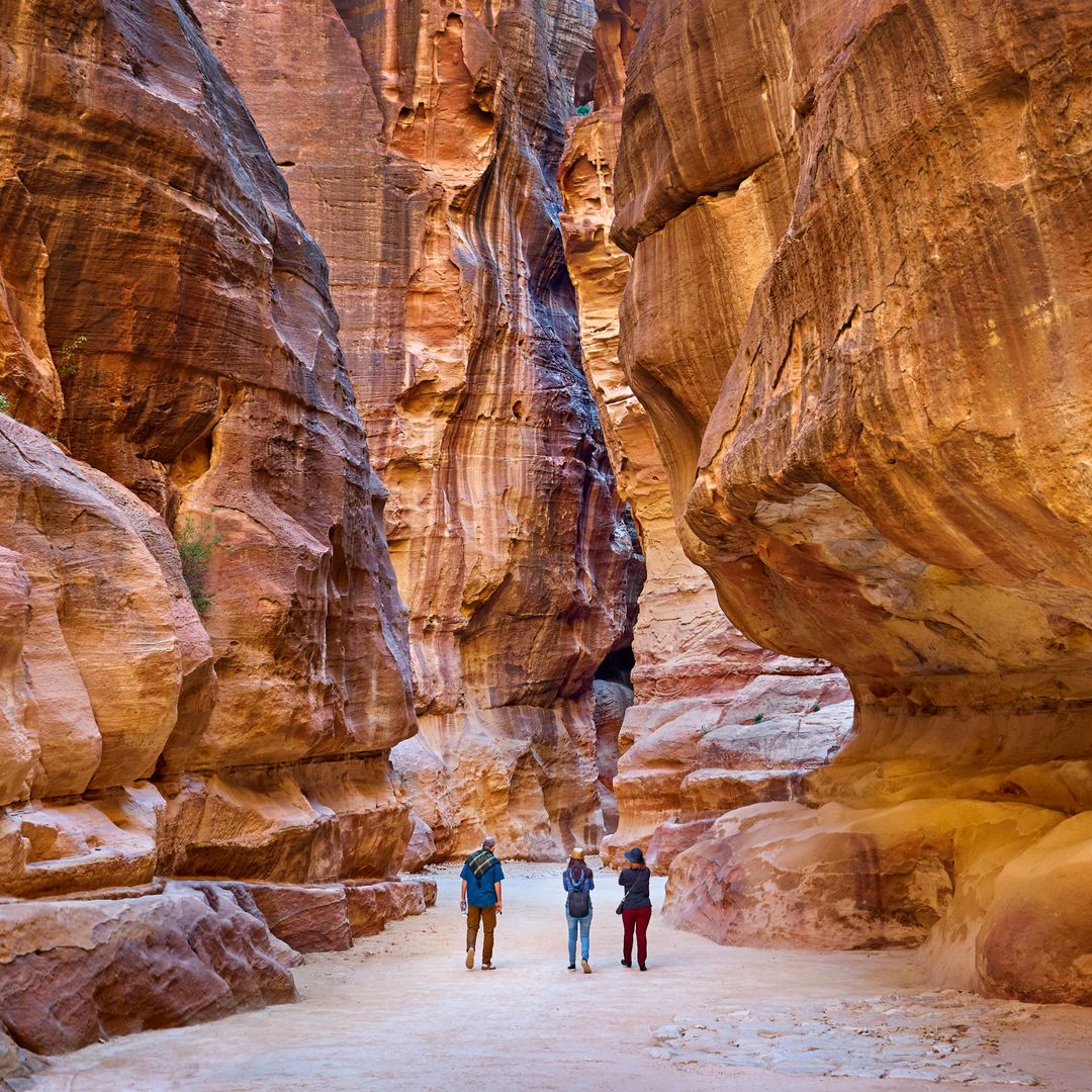 Desfiladero del Siq, Petra, Jordania