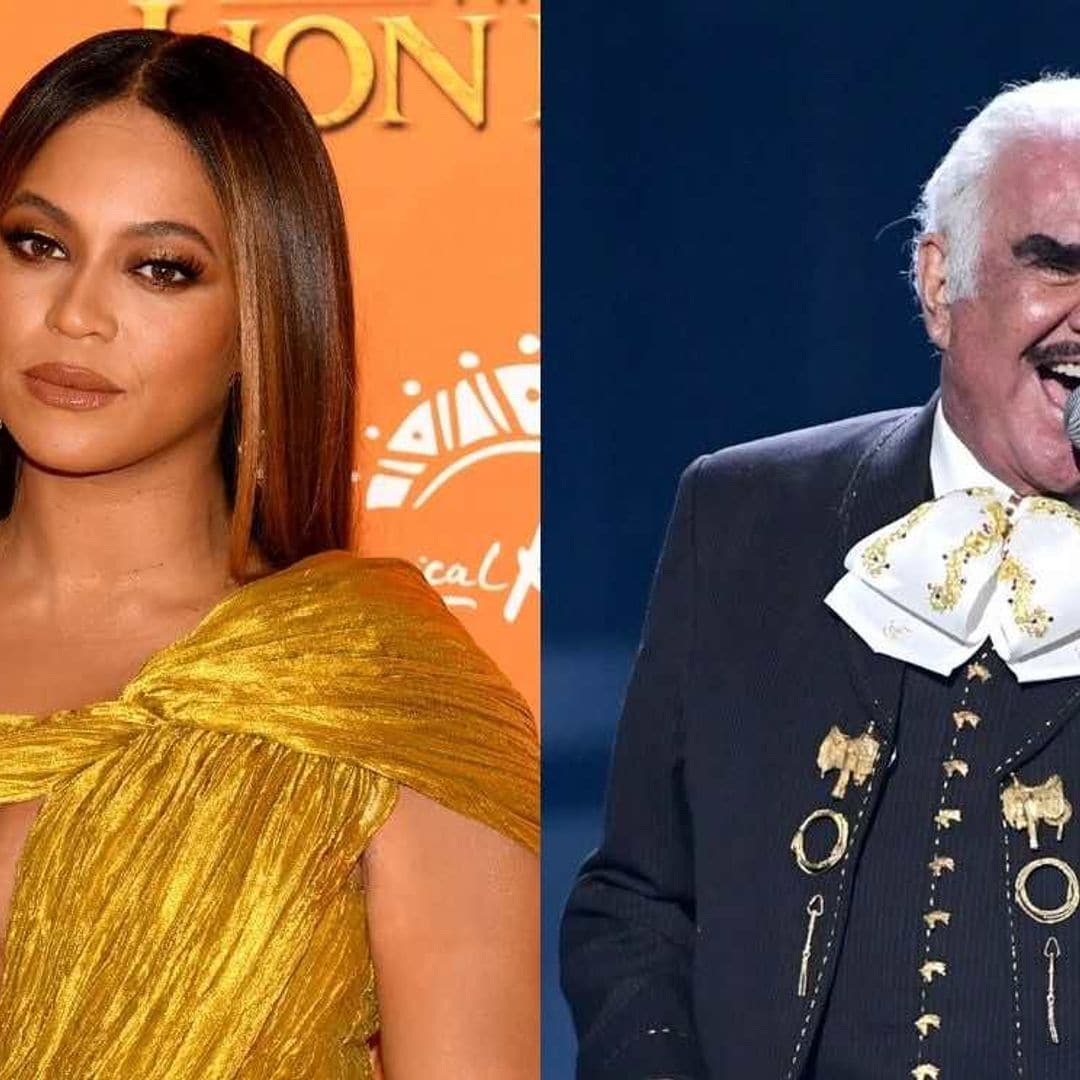 Beyoncé se despide de Vicente Fernández, ¿cuál era la conexión entre la cantante y el rey de las rancheras?