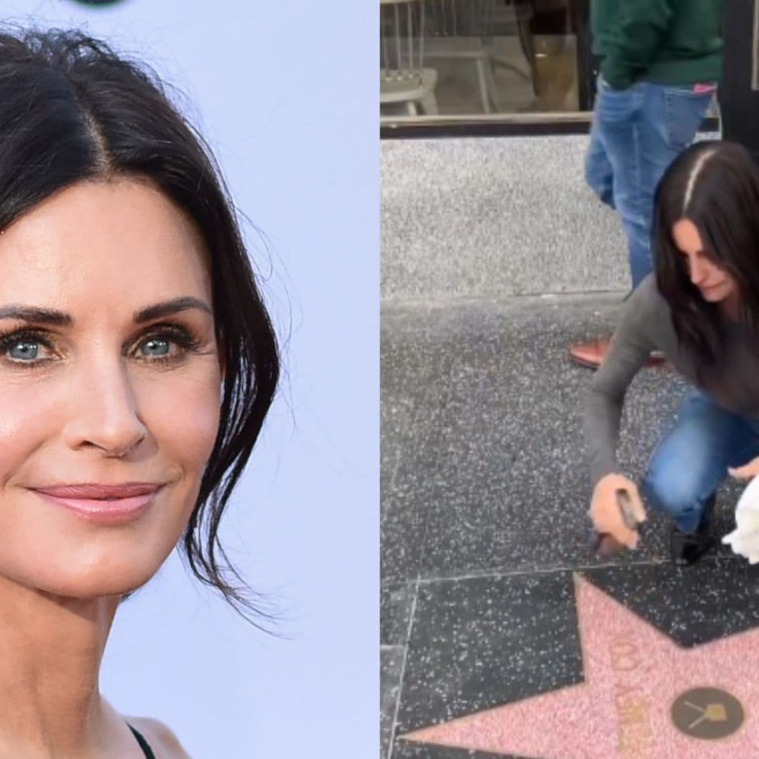 El divertidísimo vídeo de Courteney Cox interpretando a Mónica de 'Friends', ¡como una obsesa de la limpieza!