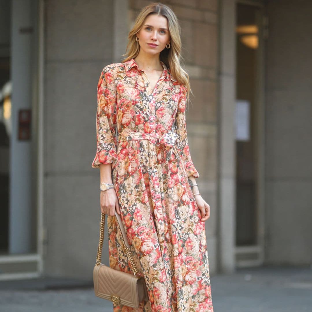 10 formas de llevar el estampado de flores en vestidos, camisas y pantalones