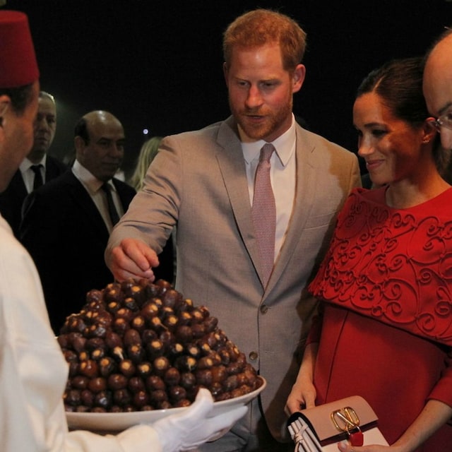 meghan markle prince harry morocco tour photos