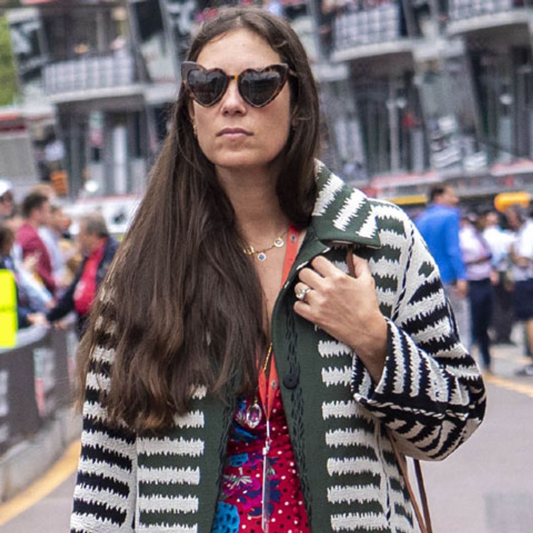 La chaqueta 'robada' con la que Tatiana Santo Domingo homenajea a Carolina de Mónaco