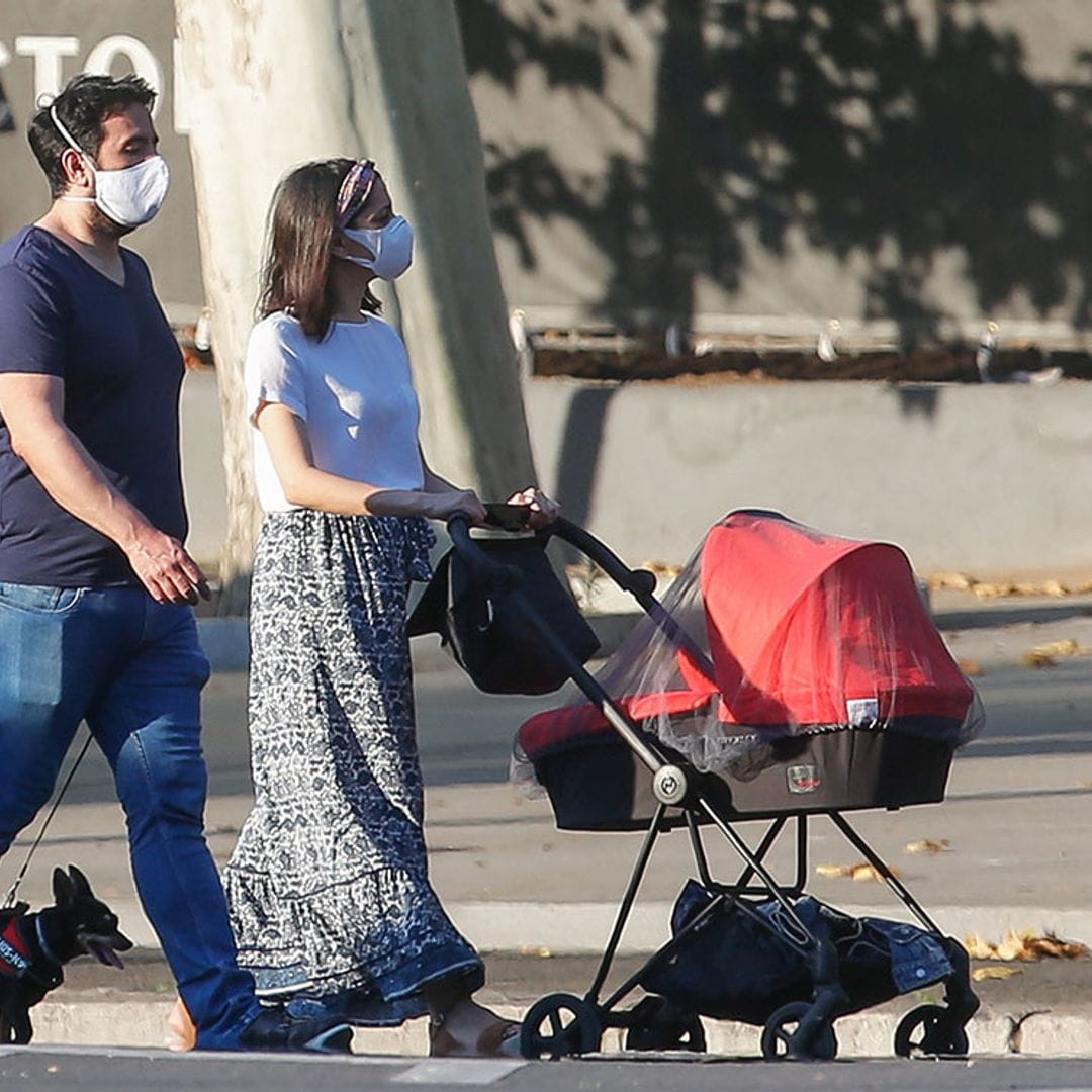 Inés Arrimadas y Xavier Cima, primeras imágenes de paseo con su hijo Álex