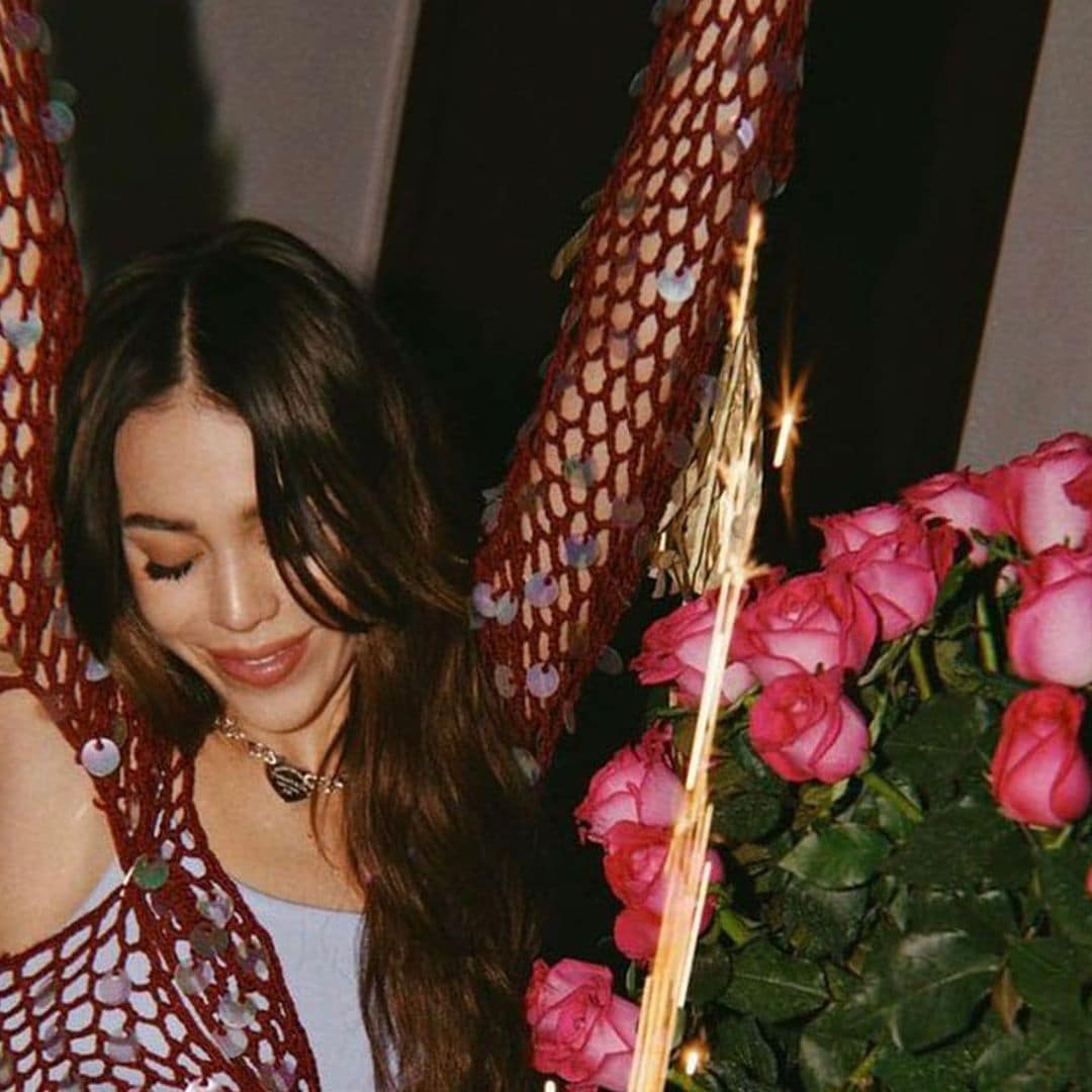 Así fue la íntima fiesta con el que Danna Paola celebró su cumpleaños 27