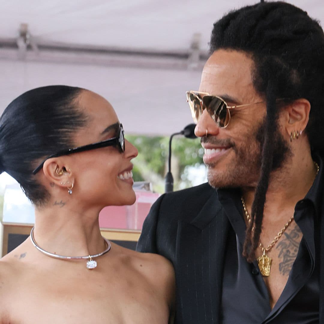 El irónico discurso de Zoë Kravitz que muestra la verdadera relación con su padre, Lenny Kravitz