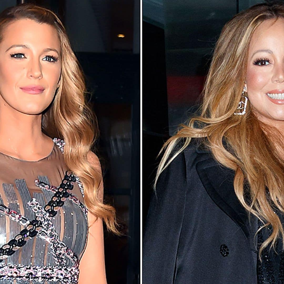 Nunca adivinarías lo que tienen en común Blake Lively y Mariah Carey