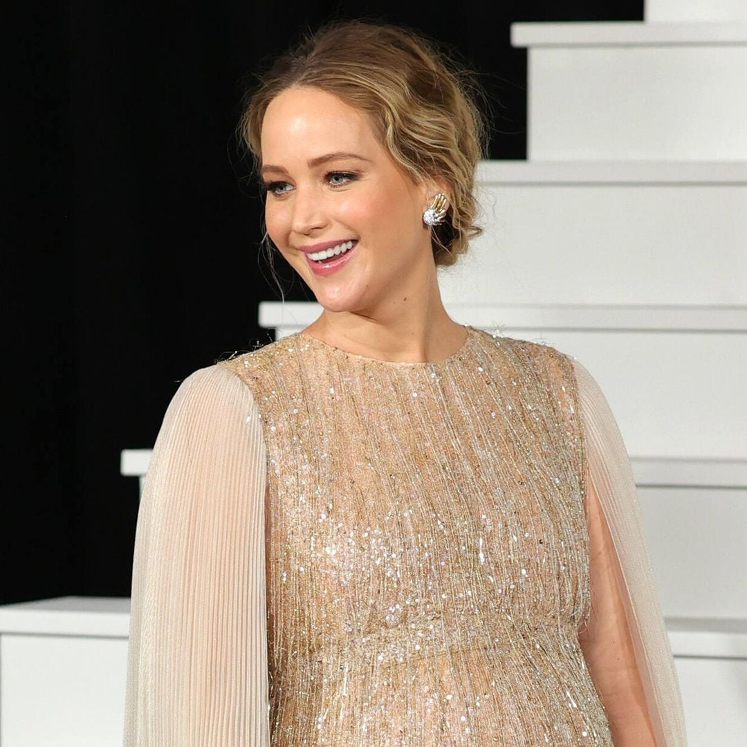 Jennifer Lawrence: reaparición estelar, a punto de convertirse en madre por primera vez