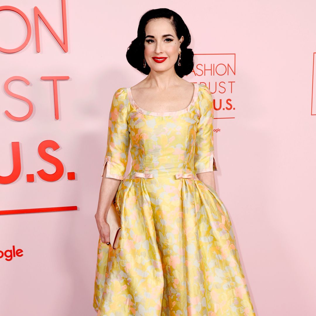 Dita Von Teese cierra el show de Alexis Mabille en París