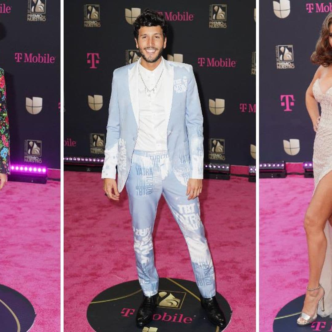 Premio Lo Nuestro 2020: ¡Los mejores vestidos de la alfombra magenta!