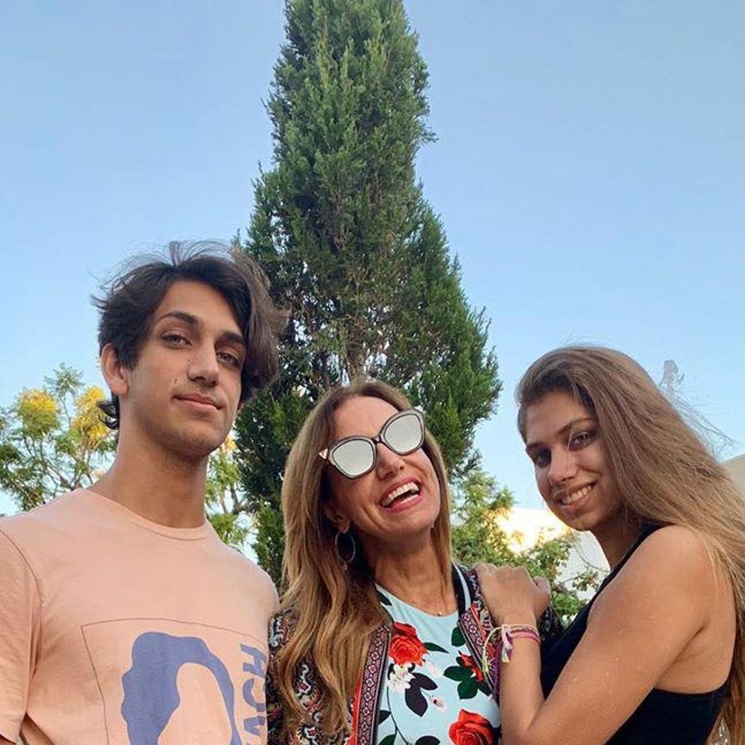 ¡Con todo y mariachi!, hijos de Lili Estefan la sorprenden por su cumpleaños