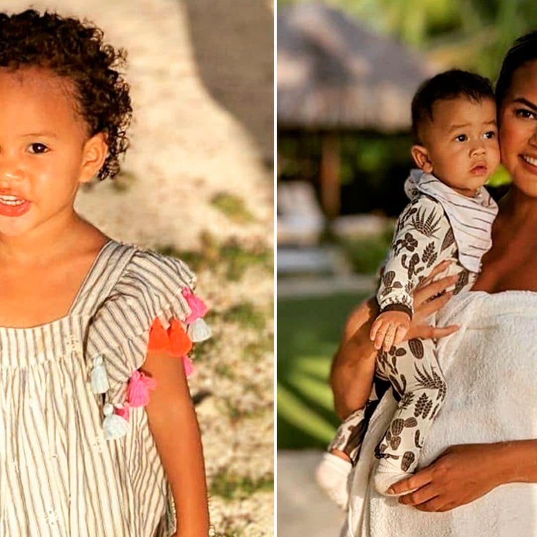 Los hijos de Chrissy Teigen heredan el talento de su papá, John Legend