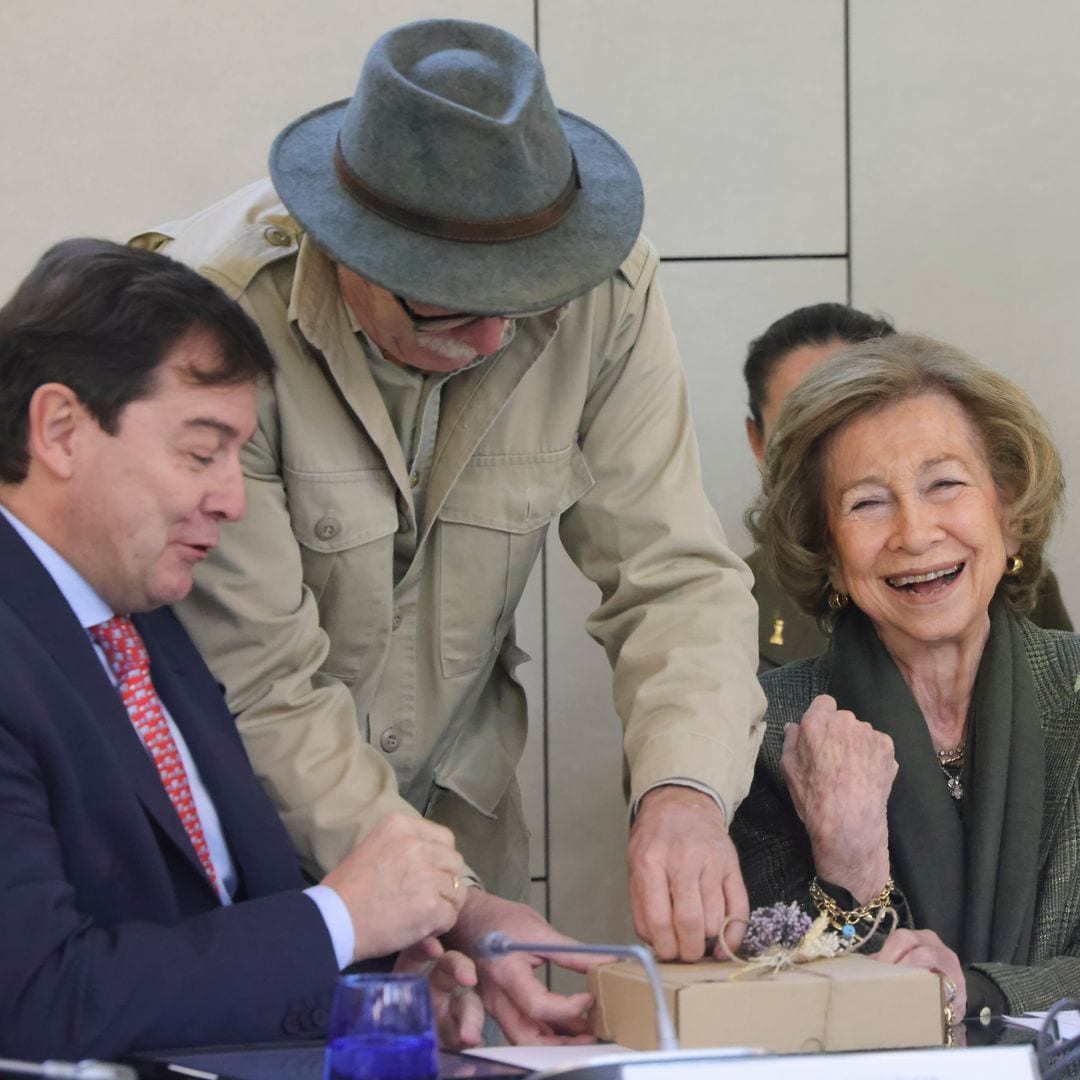 La reina Sofía celebra los 25 años de la Fundación Atapuerca inaugurando un nuevo centro de investigación