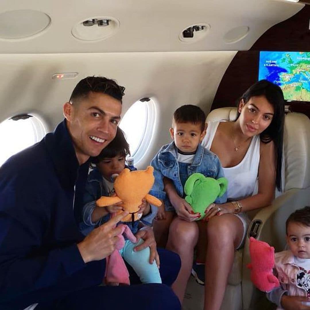 Georgina Rodríguez y Cristiano Ronaldo sorprenden con una mudanza a España
