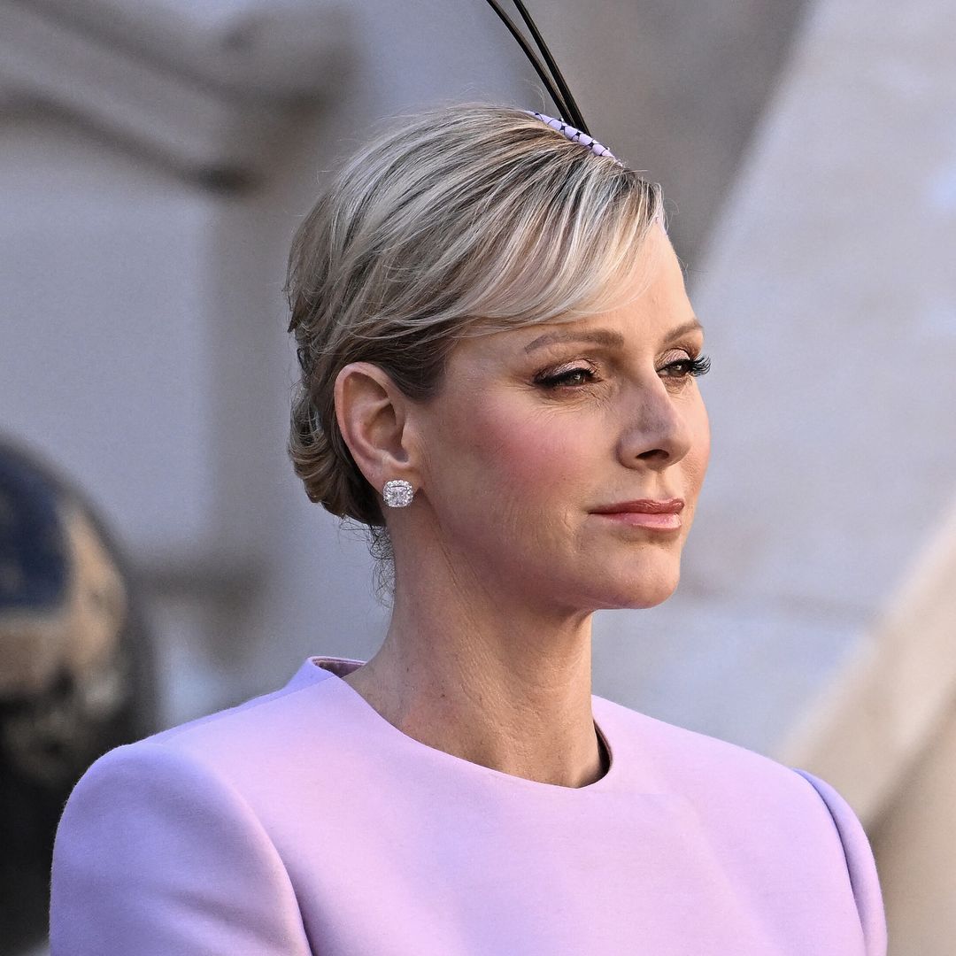 Princess Charlene during celebrations of Monaco National Day 2024 in Montecarlo.