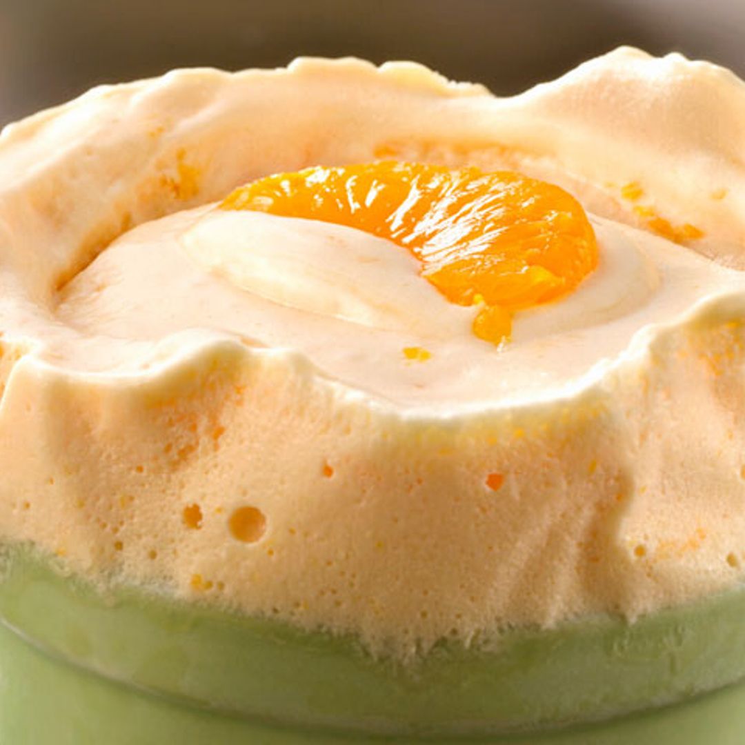 Mandarina con merengue