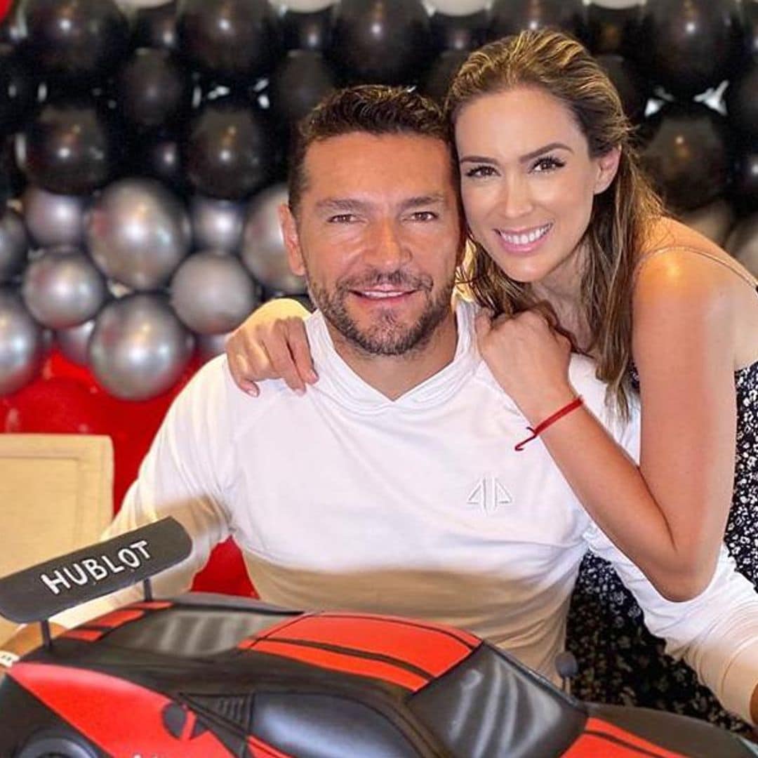 Jacky Bracamontes sorprende a su esposo con un espectacular pastel de cumpleaños, ¡tienes que verlo!