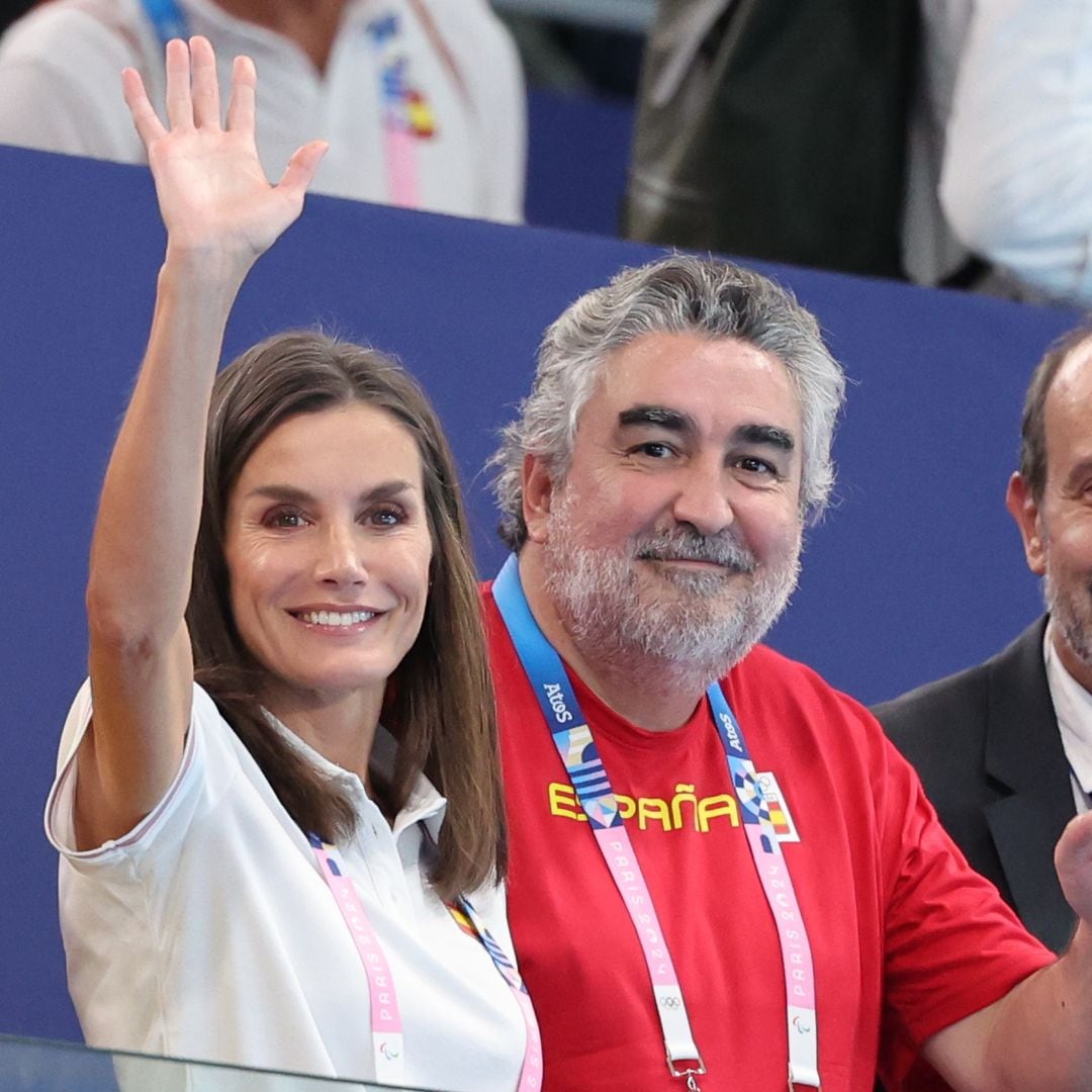 La reina Letizia llega a París para animar a los atletas españoles en las Olimpiadas