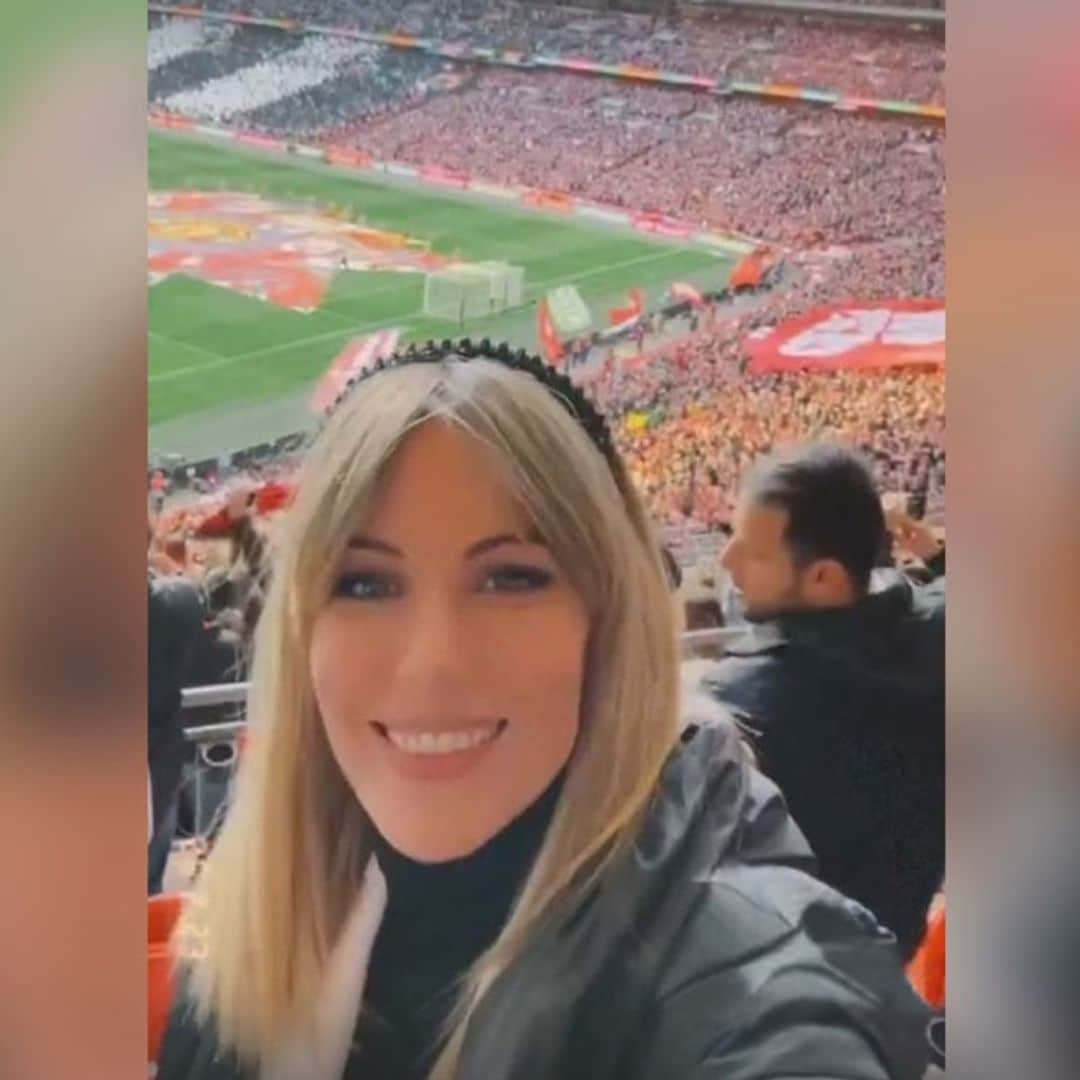 Edurne, el mejor talismán para De Gea en su noche más inolvidable