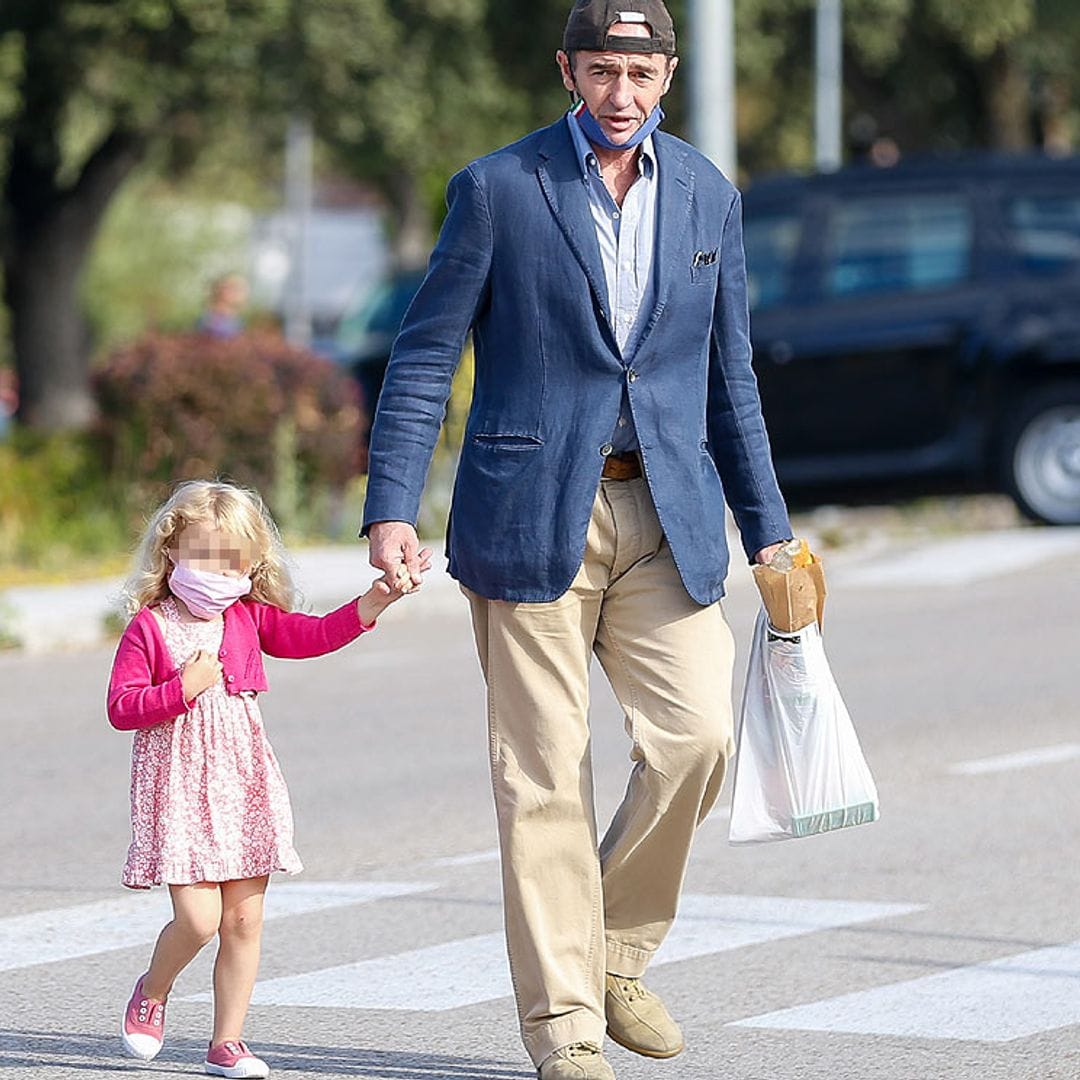 Alessandro Lequio presume del talento de su hija Ena... ¡jugando al golf!