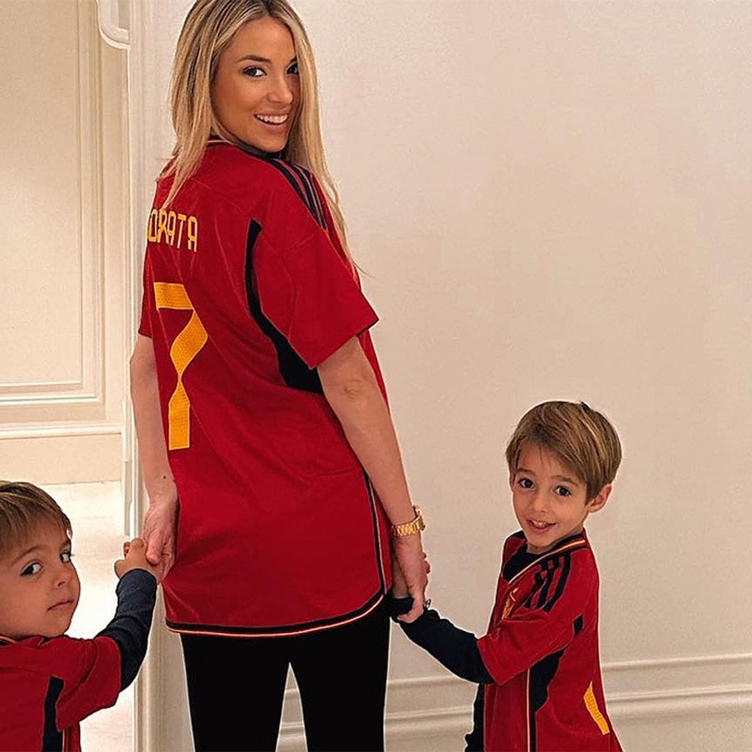 ¡Todos con La Roja! Alice Campello, Beatriz Espejel y otros familiares animan a la Selección ante un partido decisivo