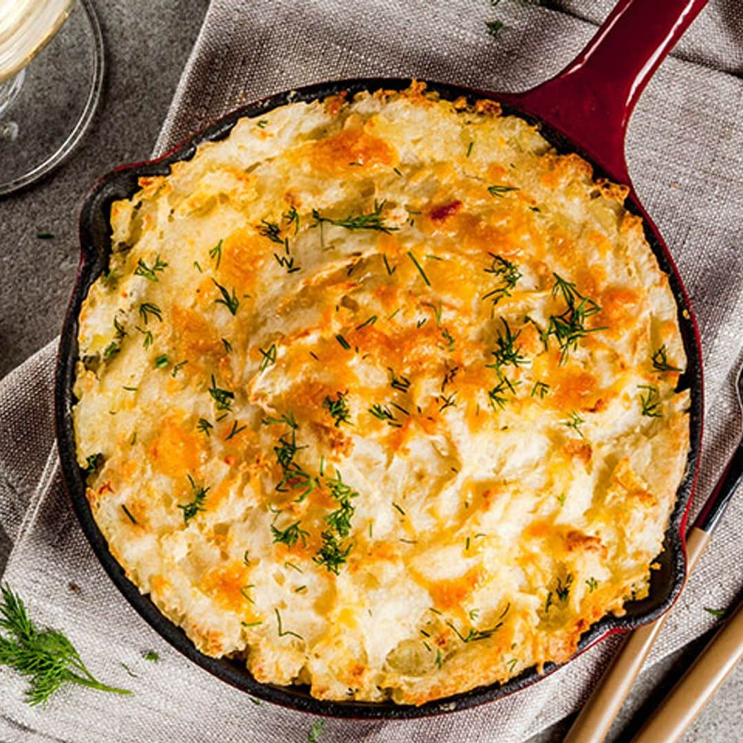 Pastel de pollo de corral