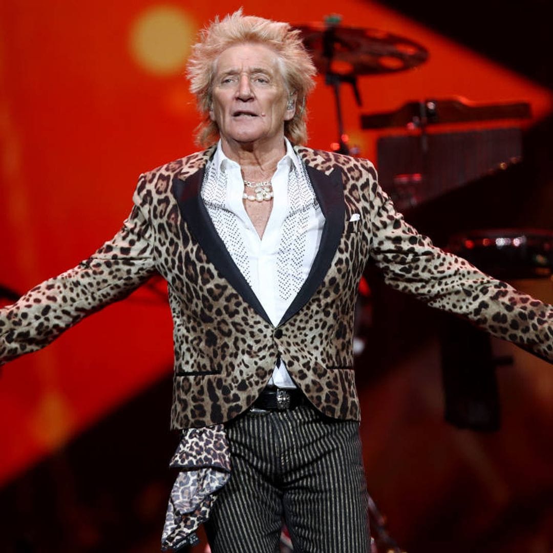 Rod Stewart, padre de 8 hijos y en plena forma a sus 78 años, de gira por España