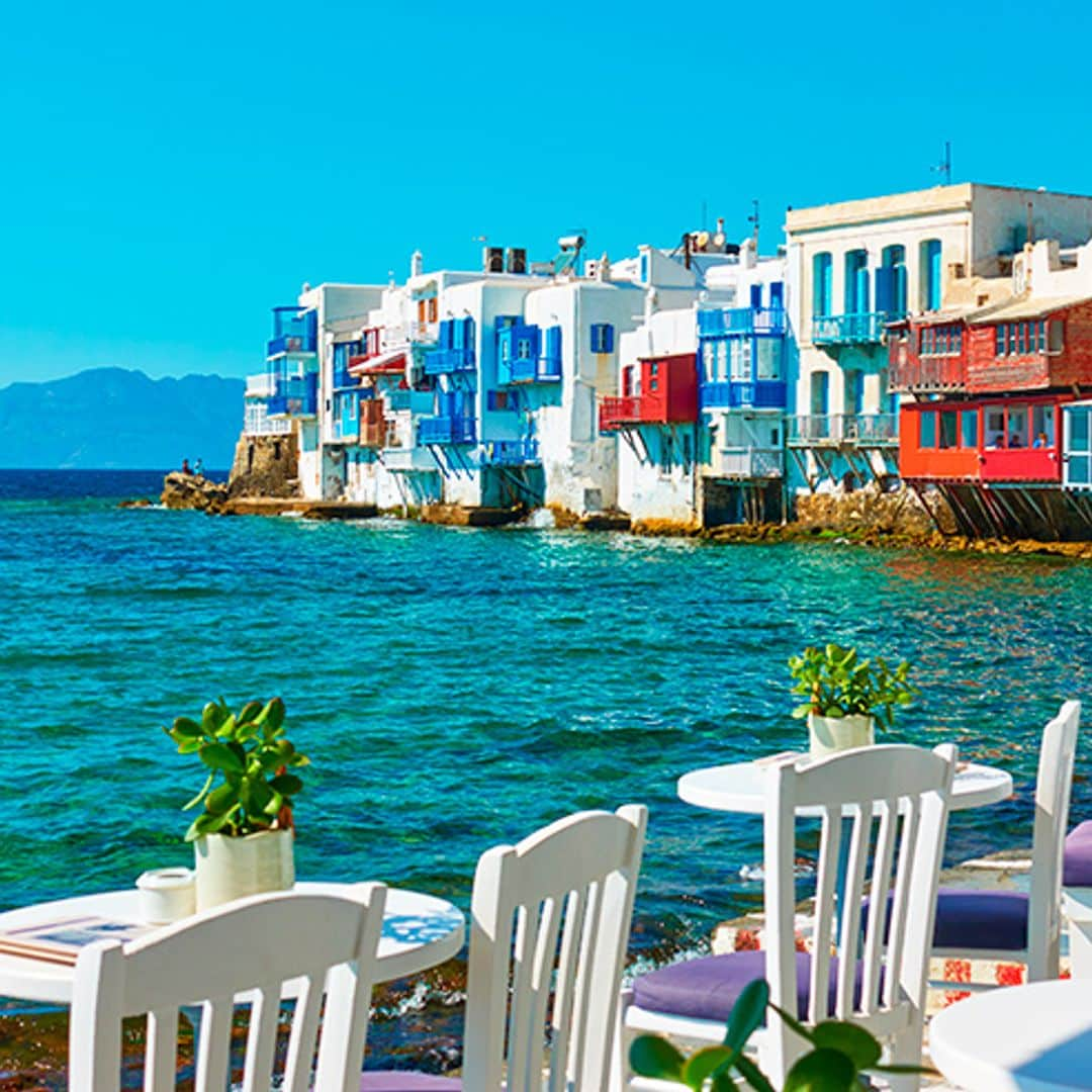 Mykonos, Santorini y Folegandros, tres islas griegas en blanco y azul