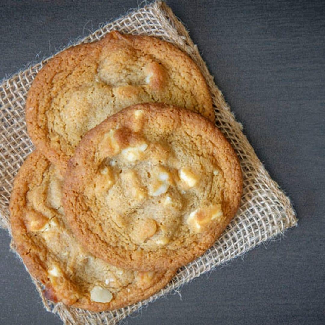 'Cookies' de chocolate blanco