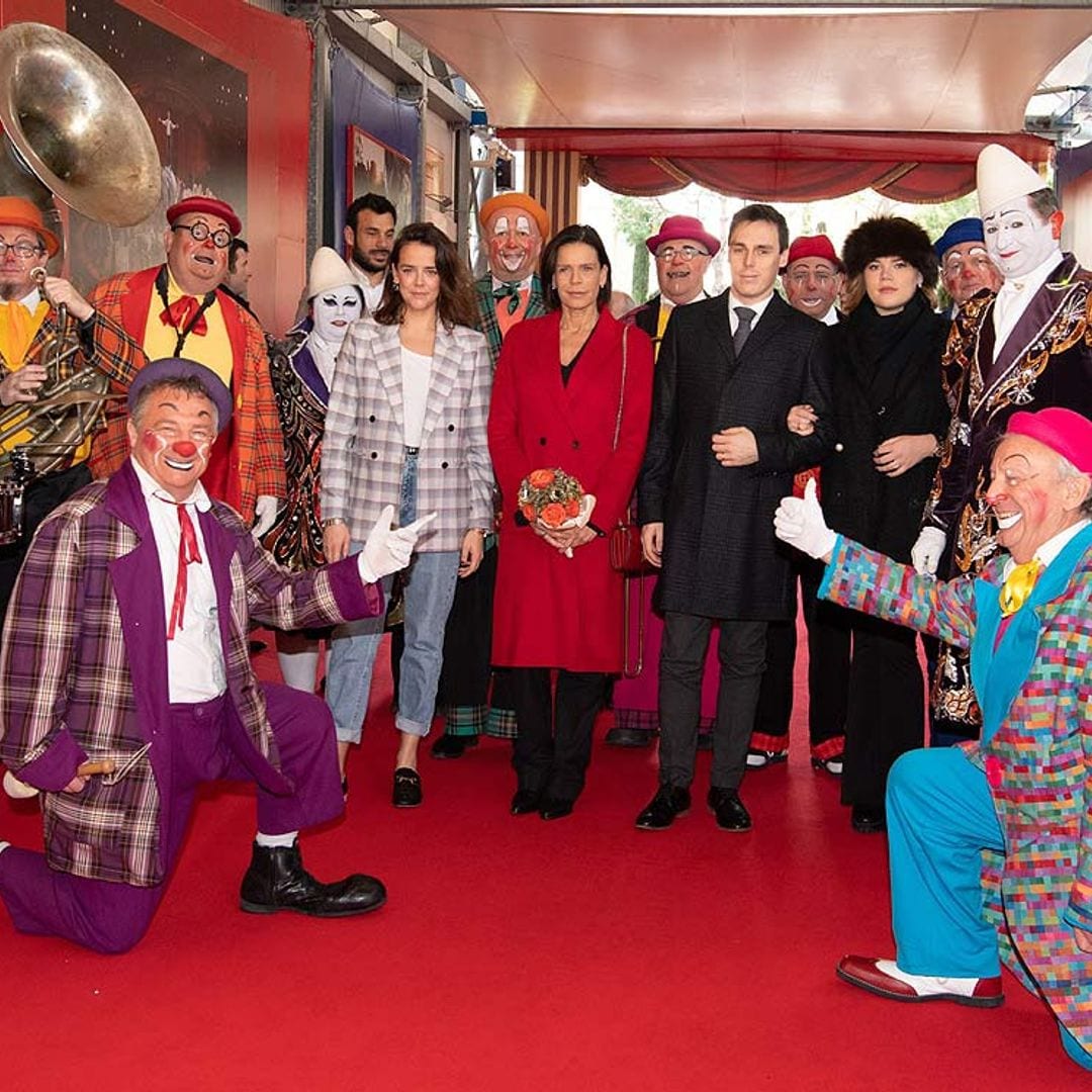 Estefanía de Mónaco y sus hijos, fieles a una de sus tradiciones preferidas: ¡el circo!