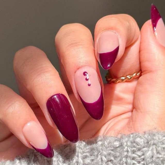 manicura viva magenta