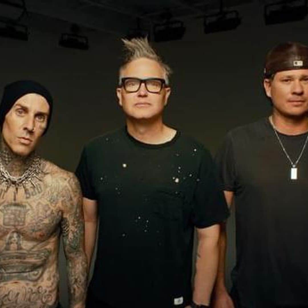 Blink-182 regresa a los escenarios luego de ocho años y todos le agradecen a Kourney Kardashian