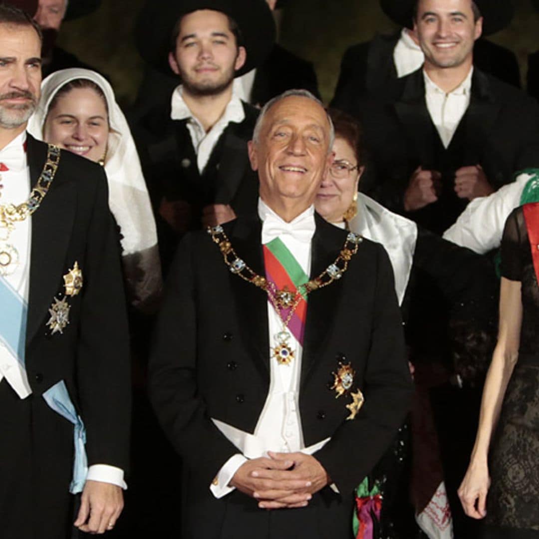 Cena de gala en Portugal en honor a don Felipe y doña Letizia