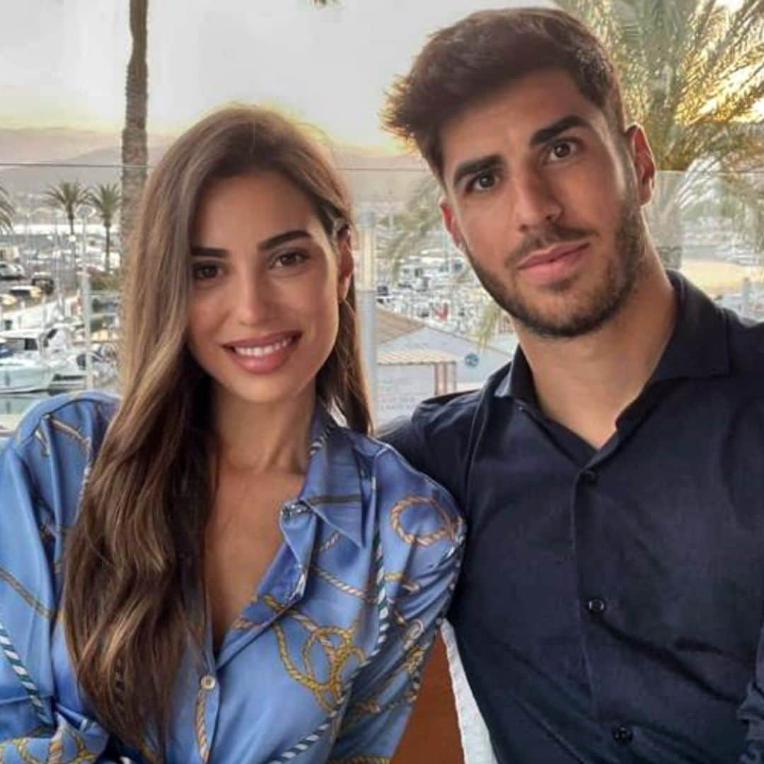 Marco Asensio y Sandra Garal comenzarán en París su nueva vida de casados