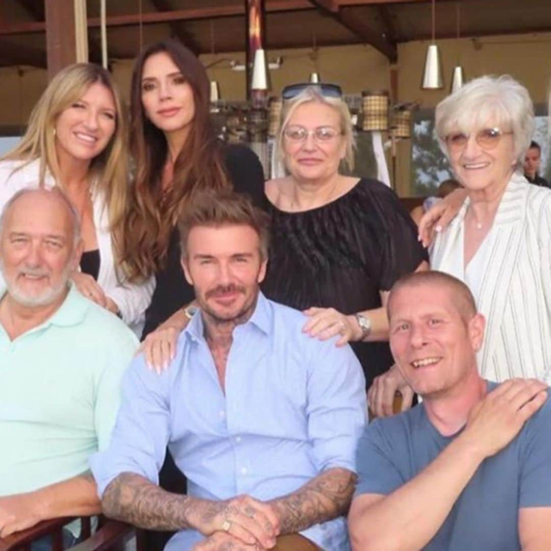 ¿Quién es quién en la familia de David Beckham? Victoria presume del clan (casi) al completo