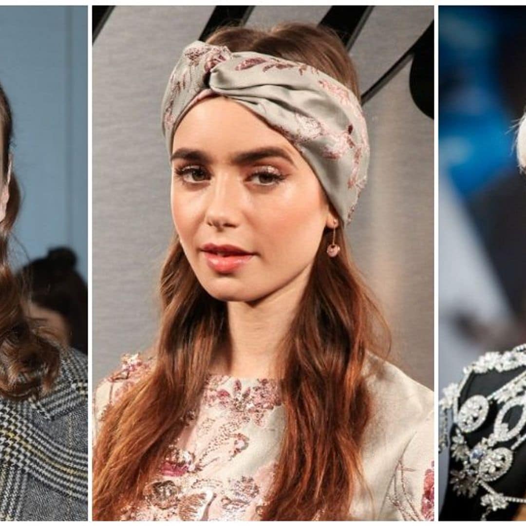 10 formas de llevar accesorios para el pelo según las famosas
