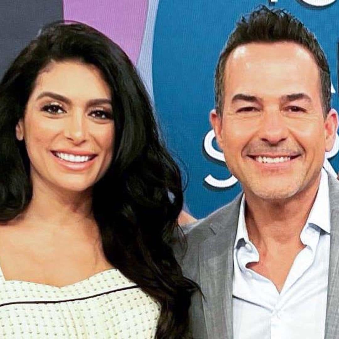 Carlos Calderón celebra con su hijo y en TV el cumpleaños de su pareja, Vanessa Lyon