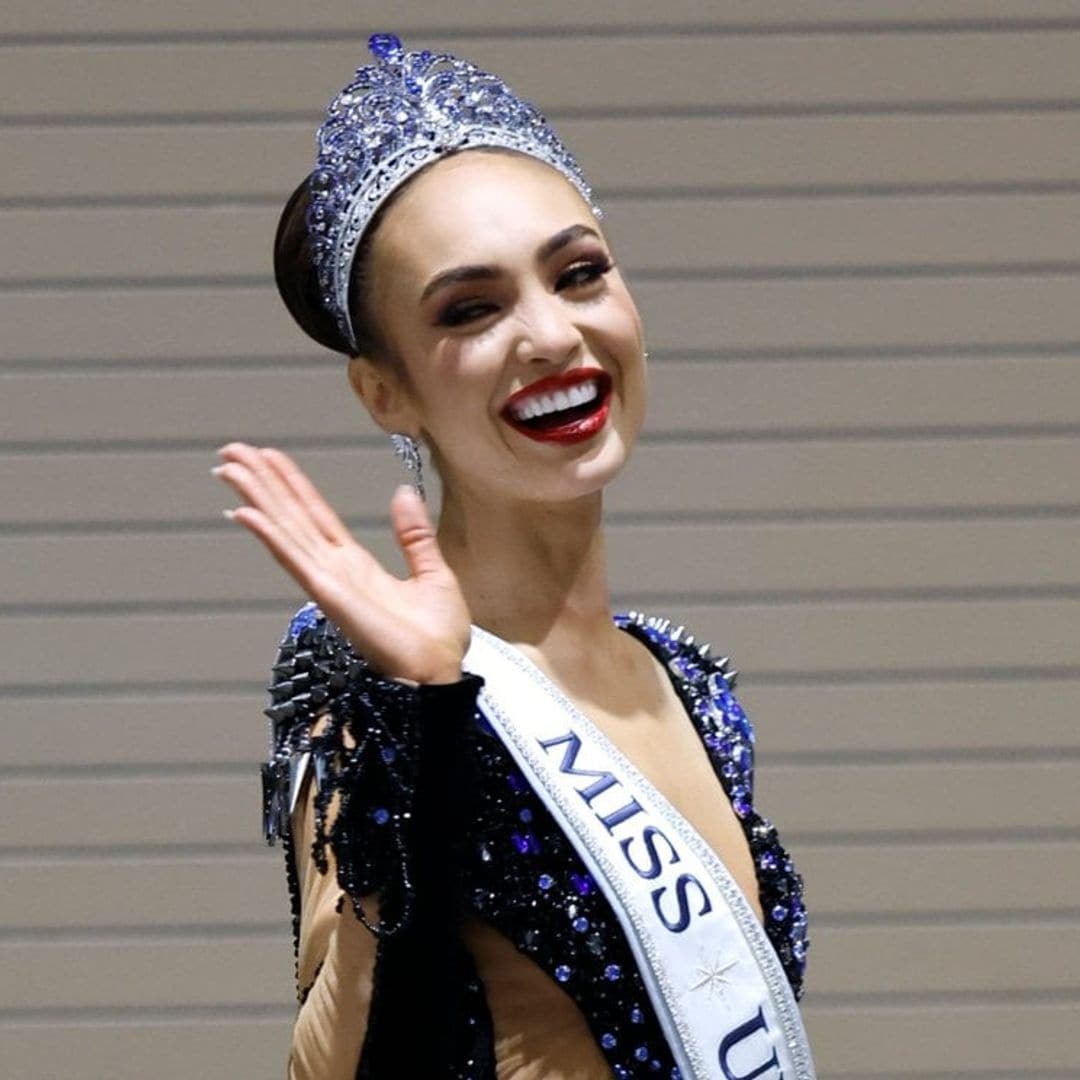 R'Bonney Gabriel, la nueva Miss Universo, cuenta a ¡HOLA! TV cómo vivió el momento de su coronación