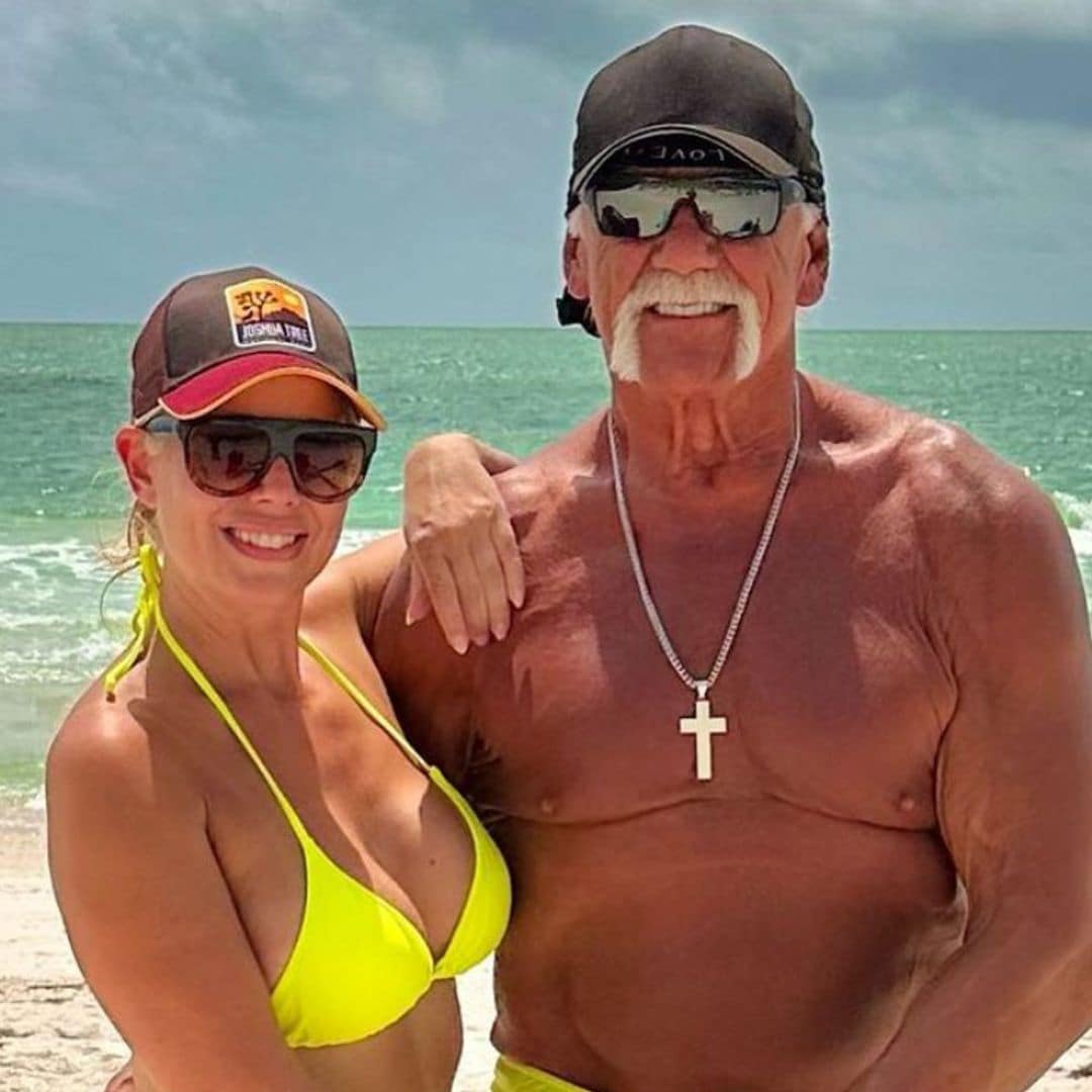 Hulk Hogan se compromete con su novia Sky Daily, 24 años menor que él