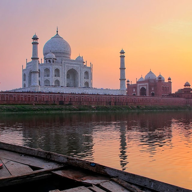 taj mahal india maravillas pantalla