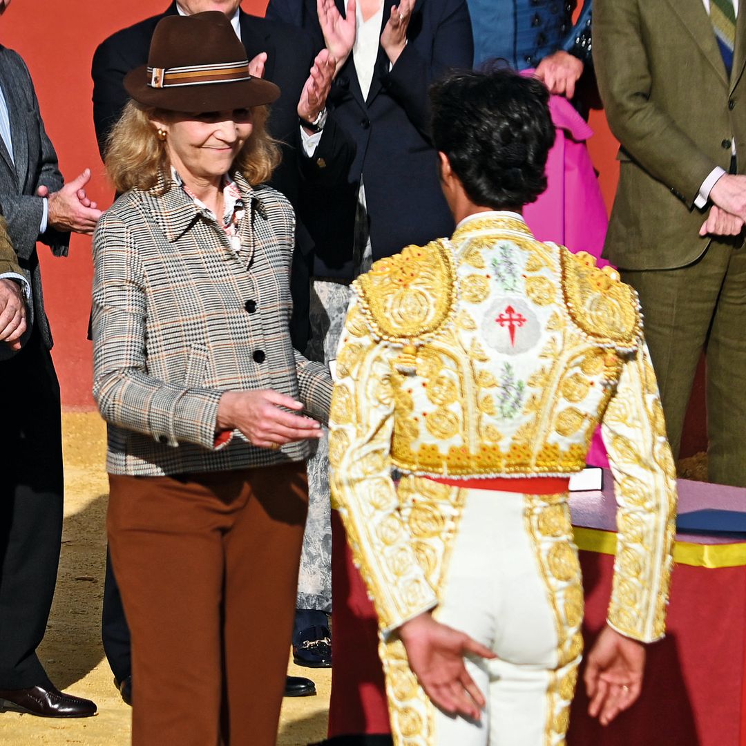 La infanta Elena con el torero