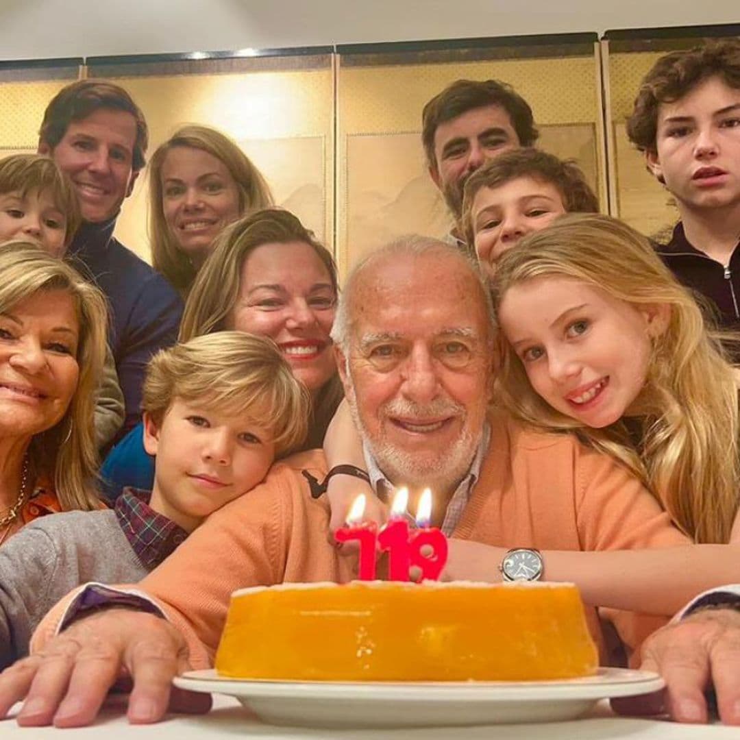 Quién es quién en la familia de Cari Lapique y Carlos Goyanes, que acaba de cumplir 79 cumpleaños