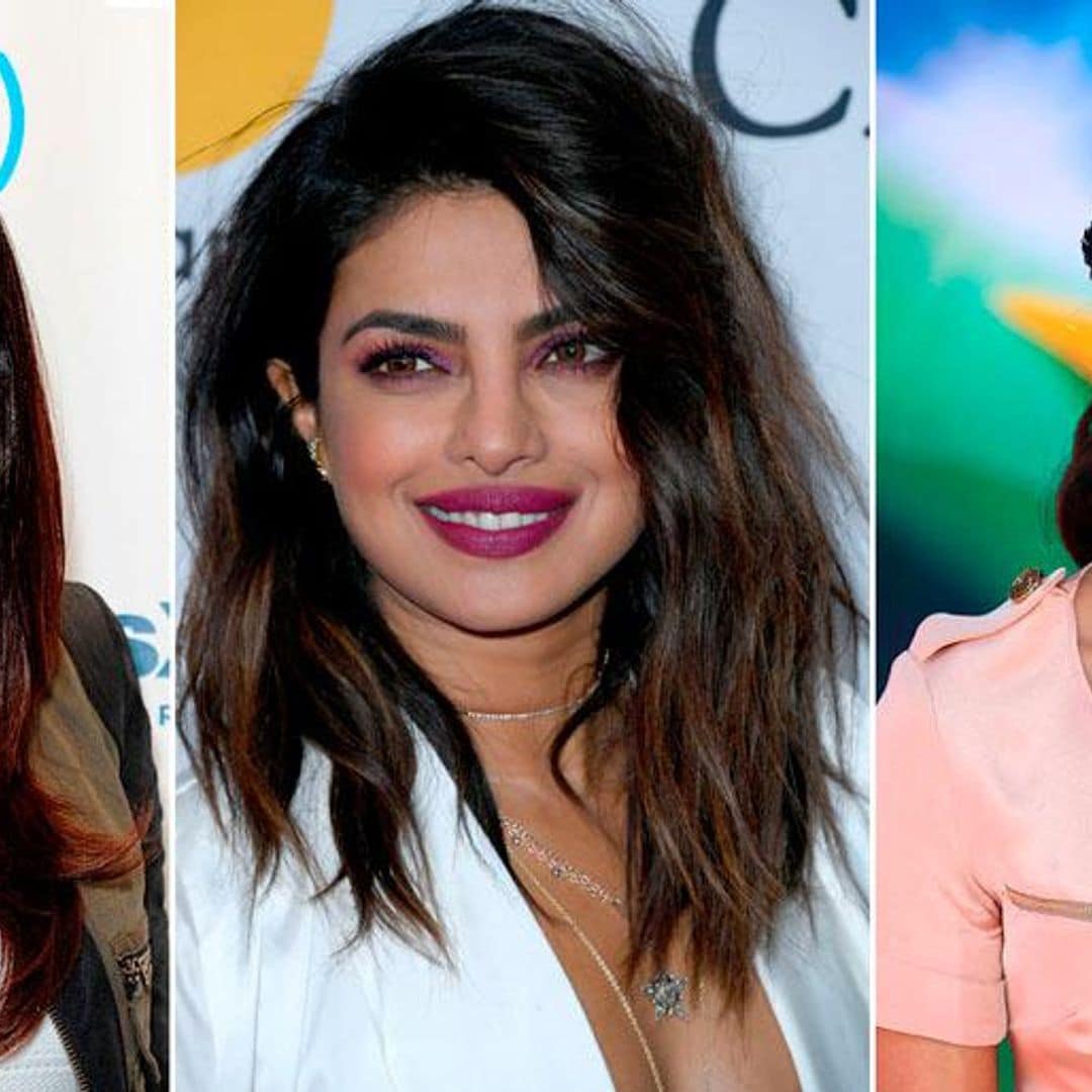 ¡8 inolvidables! Los mejores 'hairstyles' de Priyanka Chopra