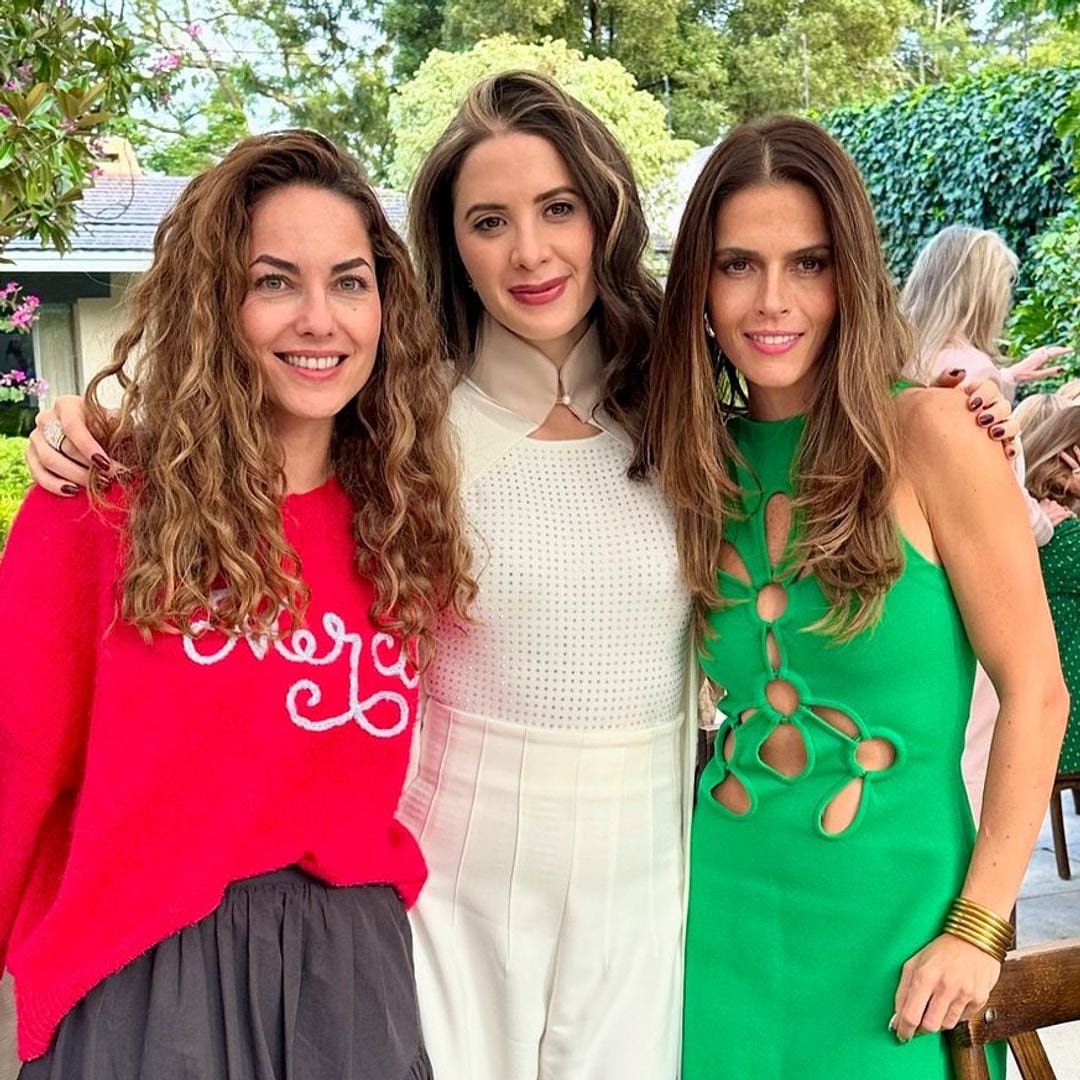 Bárbara Mori y Claudia Álvarez, las invitadas especiales en la despedida de soltera de su cuñada