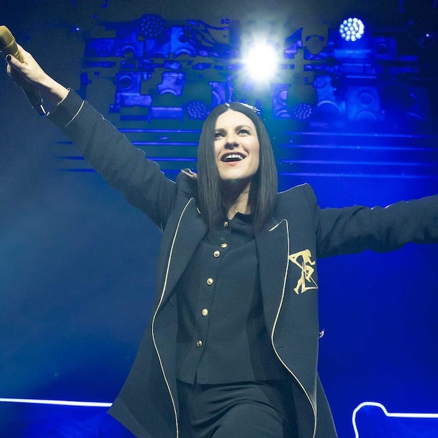 laura pausini en the music station en madrid