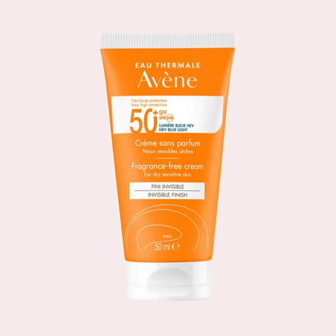 Avène Crema Sin Perfume SPF50+