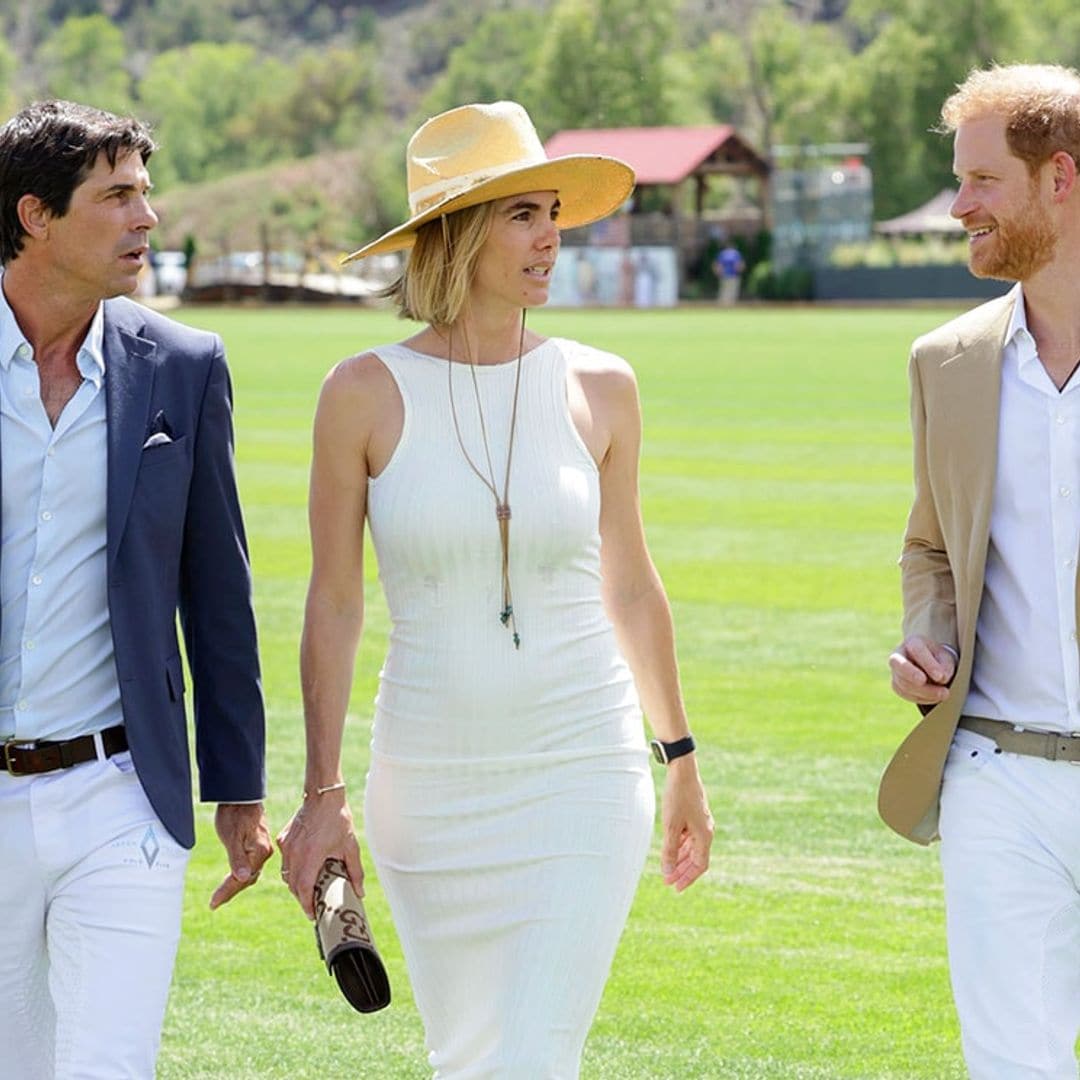 Quién es la glamurosa mujer que captó las miradas en el partido de Harry