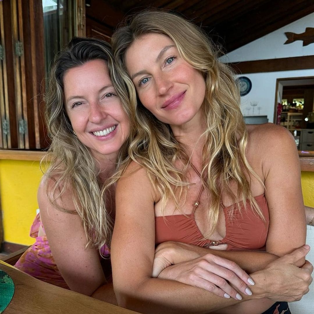 Gisele Bündchen, la más feliz por celebrar su cumpleaños 44 junto a su hermana gemela