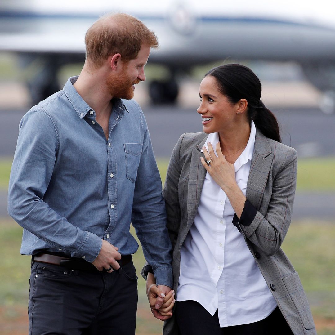 El príncipe Harry y Meghan Markle en 2018