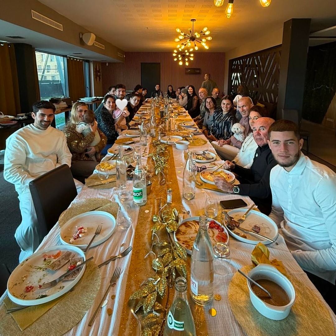 La reunión navideña de la familia Zidane al completo coincidiendo con el cumpleaños de Elyaz, el benjamín del clan