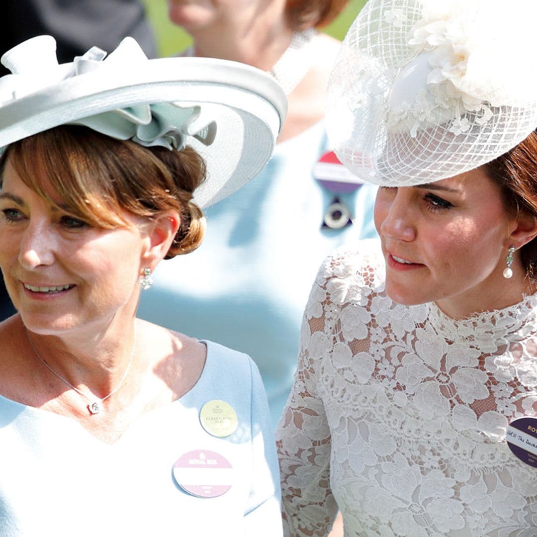 Carole Middleton, un cumpleaños muy diferente con su hija Kate recuperándose en casa